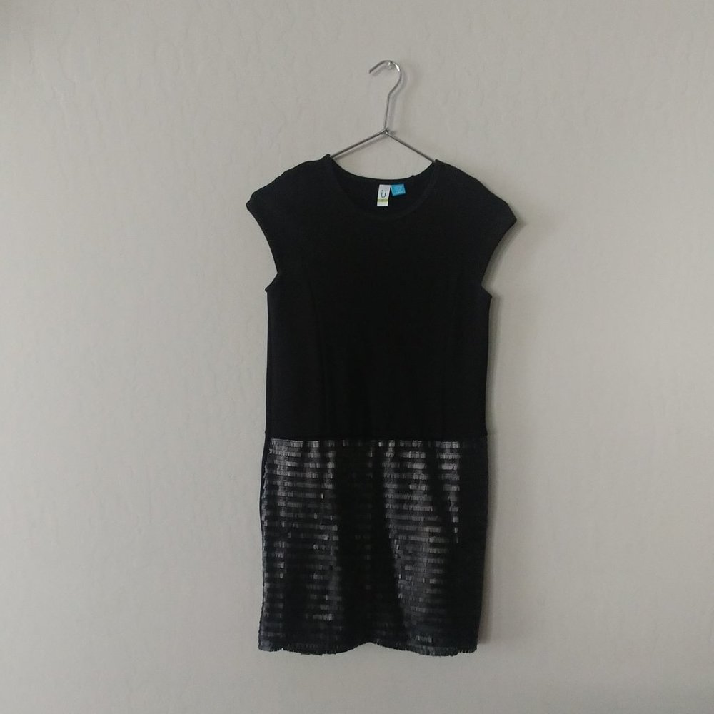 Blu Girls Little Black Dress, Size 12, Black